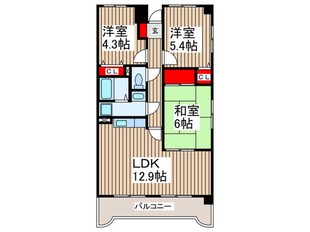 アネックス加藤の物件間取画像